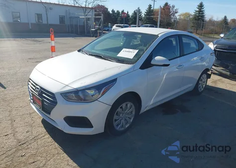 2018 Hyundai Accent Se from USA, damaged, VIN 3KPC24A33JE024681